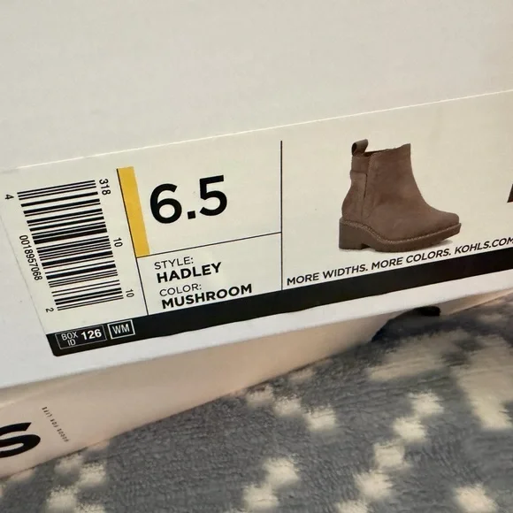 Suede Chelsea Platform Booties in Light Brown - Picture 4 of 4